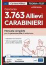 CONCORSO, 3763 allievi Carabinieri Manuale completo