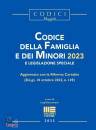 TRAMONTANO LUIGI, Codice della Famiglia e dei Minori 2023