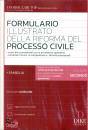 immagine di Formulario illustrato della riforma del processo