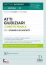 CARINGELLA - CONZ, Atti giudiziari di diritto penale Esame avvocato