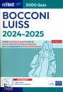 EDITEST, Bocconi Luiss 3000 quiz tratti da prove reali e...