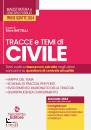 BATTELLI ETTORE /ED, Temi e tracce di civile concorso in magistratura