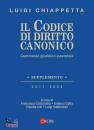 immagine di Il codice di diritto canonico supplemento 2011-24