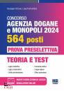 COTRUVO - TRAMONTANO, 564 posti Agenzia Dogane e Monopoli 2024