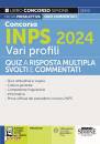 CONCORSO, INPS 2024 Vari profili - Quiz - Prova preselettiva