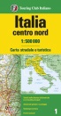 TOURING CLUB TCI, Italia centro nord 1:500000