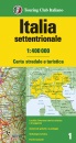 TOURING CLUB TCI, Italia settentrionale  1:400.000