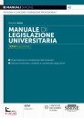 immagine di Manuale di legislazione universitaria
