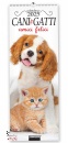 immagine di Calendario 2025 Cani & gatti amici felici LONG