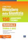 MAGGIOLI, 150 posti assistenti tecnici Ministero Gustizia