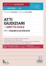 CARINGELLA - ..., Atti giudiziari di diritto civile Esame avvocato