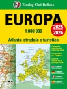 immagine di Europa Atlante stradale e turistico 1:800.000