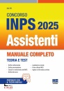 immagine di INPS Assistenti 2025 Manuale completo Teoria +Test