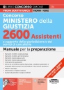 MANUALE CONCORSO, 2600 Assistenti Cancelleria Ministero Giustizia