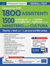CONCORSO, Ministero della cultura 1800 assistenti 1500 tutel