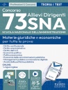 immagine di 73 Allievi Dirigenti SNA Manuale e quesiti