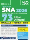 immagine di 73 allievi dirigenti SNA 2026 Manuale teoria quiz
