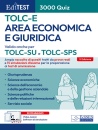 EDISES, Area economica e giuridica 3000 quiz TOLC-E