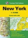 TCI, New York pianta della citt� 1:15.000