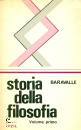 BARAVALLE GIOVANNI, Storia della filosofia Vol. 1�