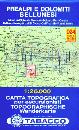 , ## Carta topografica n�024 - Prealpi/Dol. Bellunes