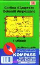 , Carta turistica 1:25.000 n.617 Cortina d