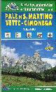 , Carta dei sentieri n� 6 Pale di San Martino, Vette